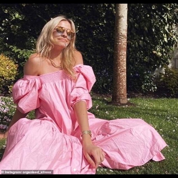 H&M Pink Cotton Maxi Dress NEW - Picture 6 of 8